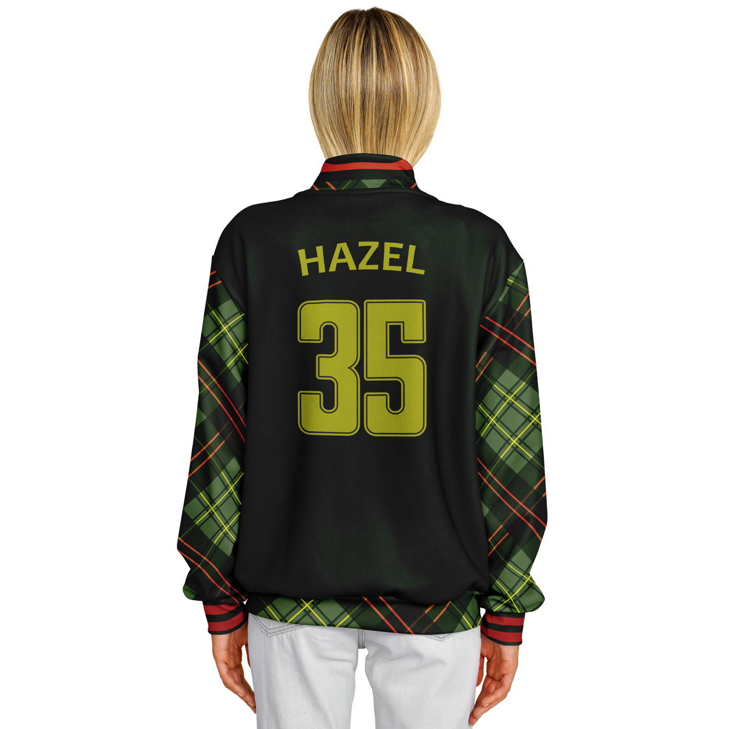 Baseball Jacket - Christmas Patterned