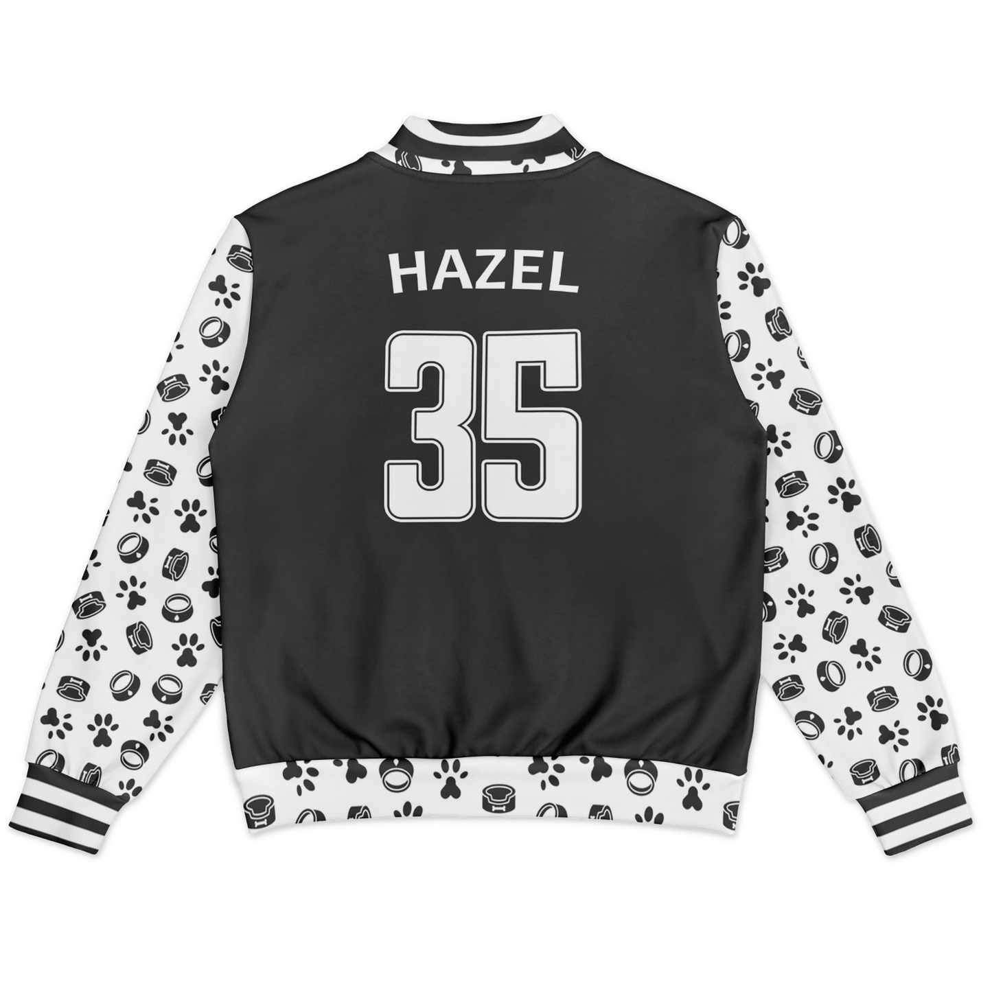 Baseball Jacket - Paw Prints
