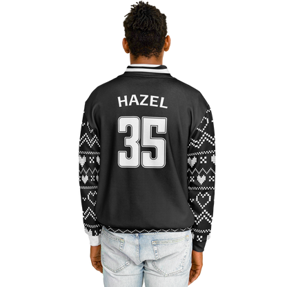Baseball Jacket - Black Christmas Numbered